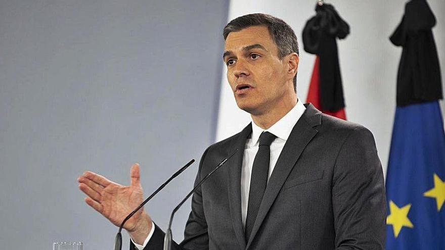 El president del Govern d&#039;Espanya, Pedro Sánchez