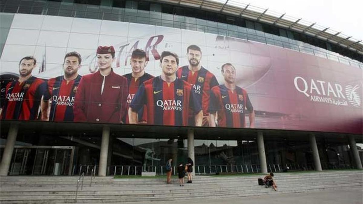 La fachada y el apellido del Camp Nou son dos grandes activos comerciales para el FC Barcelona