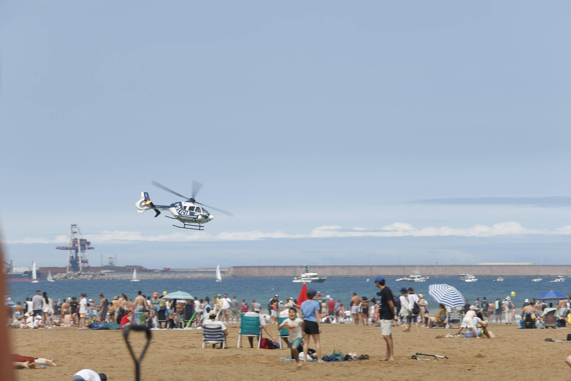 El espectacular y multitudinario Festival Aéreo de Gijón, en imágenes