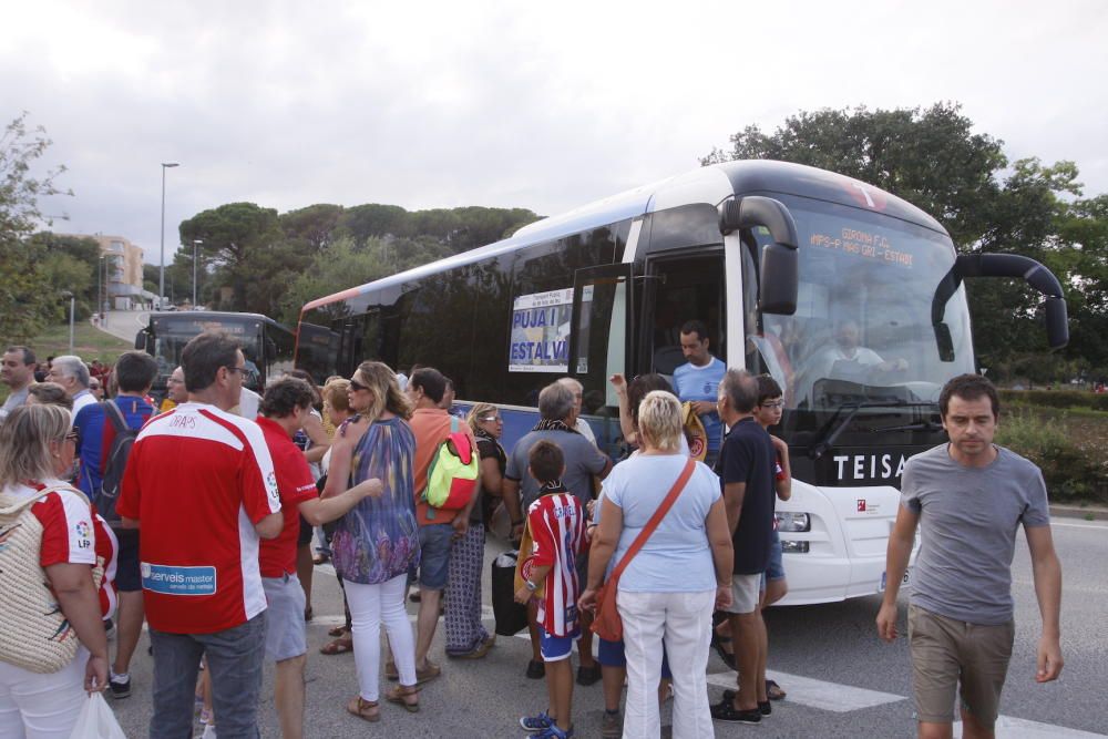 Les imatges del Girona-Atlético de Madrid