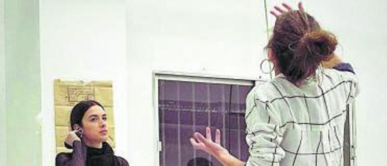 Paula Quintana y Blanca Paloma en un ensayo. | | LP/DLP