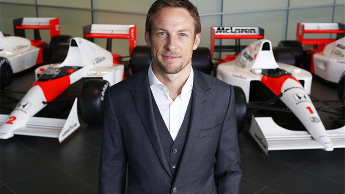 Jenson Button será el compañero de Fernando Alonso