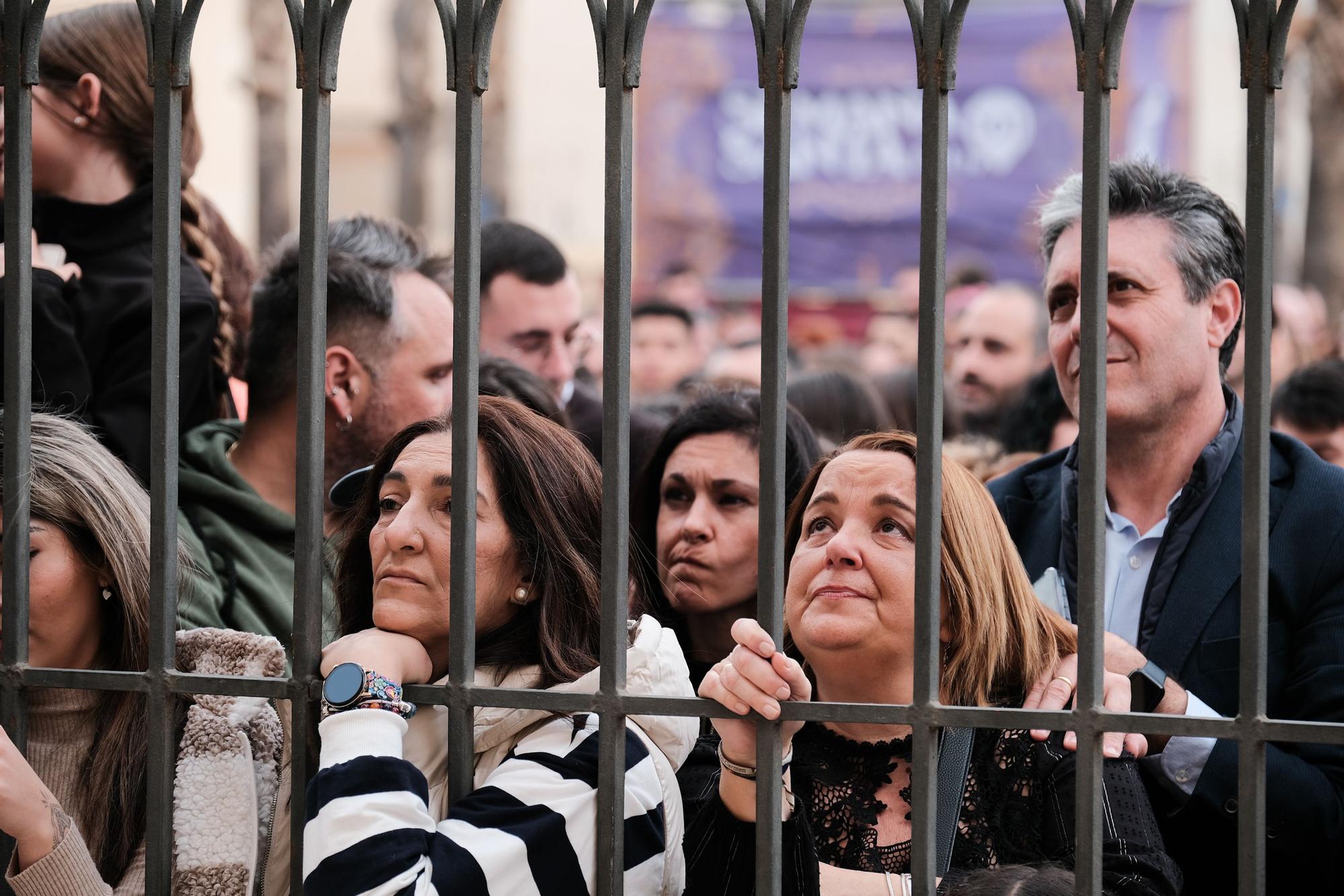 Santísimo Cristo de la Esperanza en su Gran Amor y María Santísima de la Salud suspenden su salida procesional, ante las lluvias 

