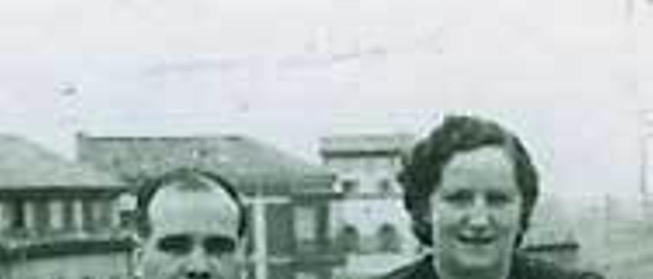 Florentino Pérez y Justa Fernández.