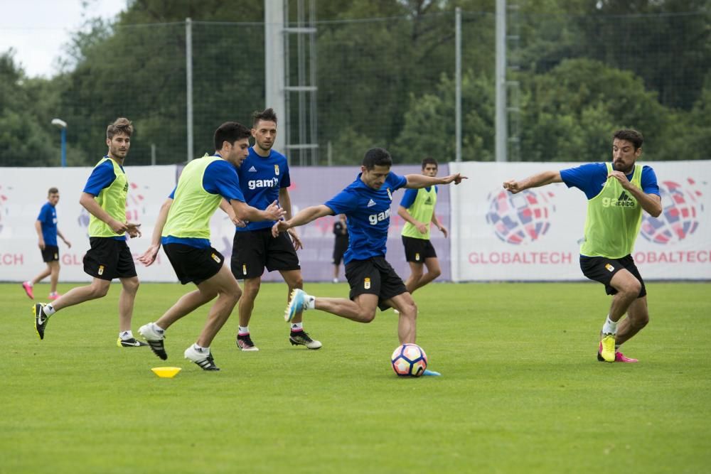 Entrenamiento del Real Oviedo