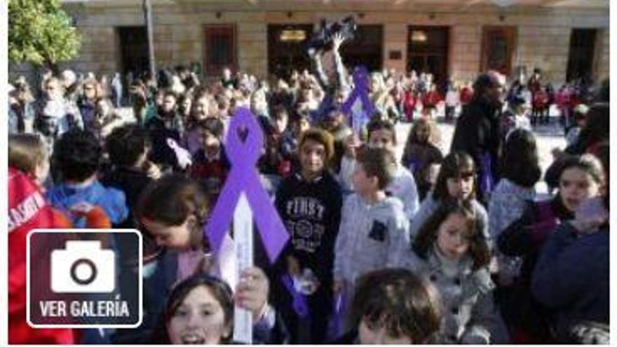 Los colegios de Gijón contra la violencia machista