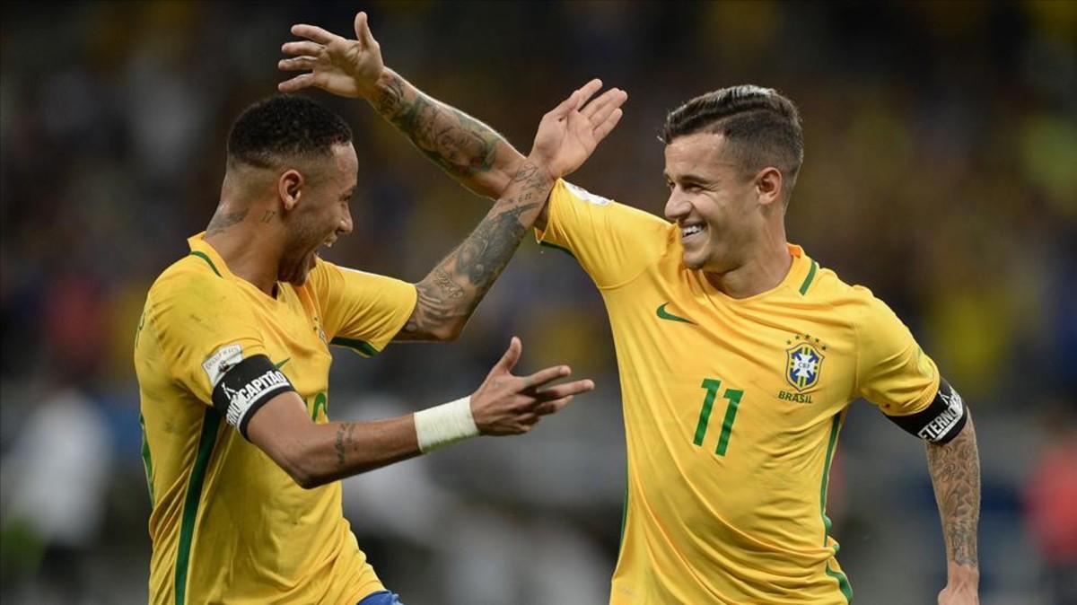 Neymar todavía sueña con reunirse en París con Coutinho