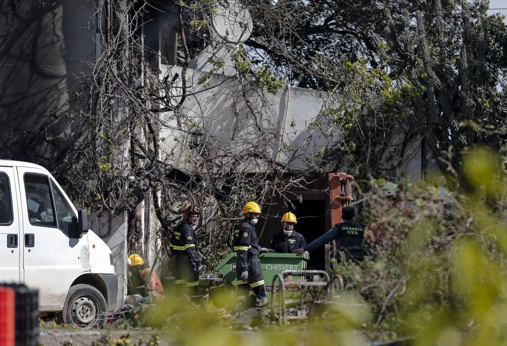 Dos muertos en el incendio de un caserío en l'Alcúdia