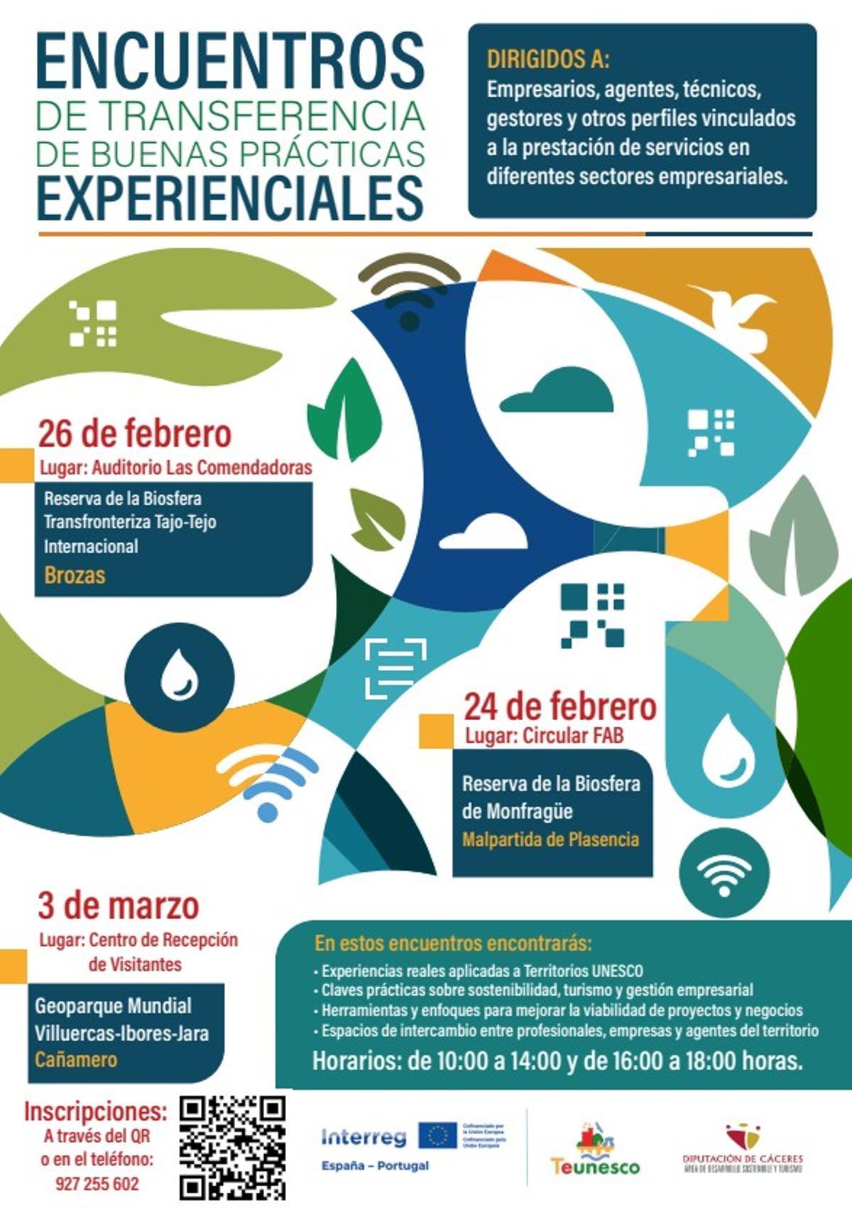 Encuentros de transferencia de buenas prácticas experienciales.