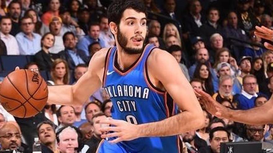 El jugador de los Thunder Álex Abrines.