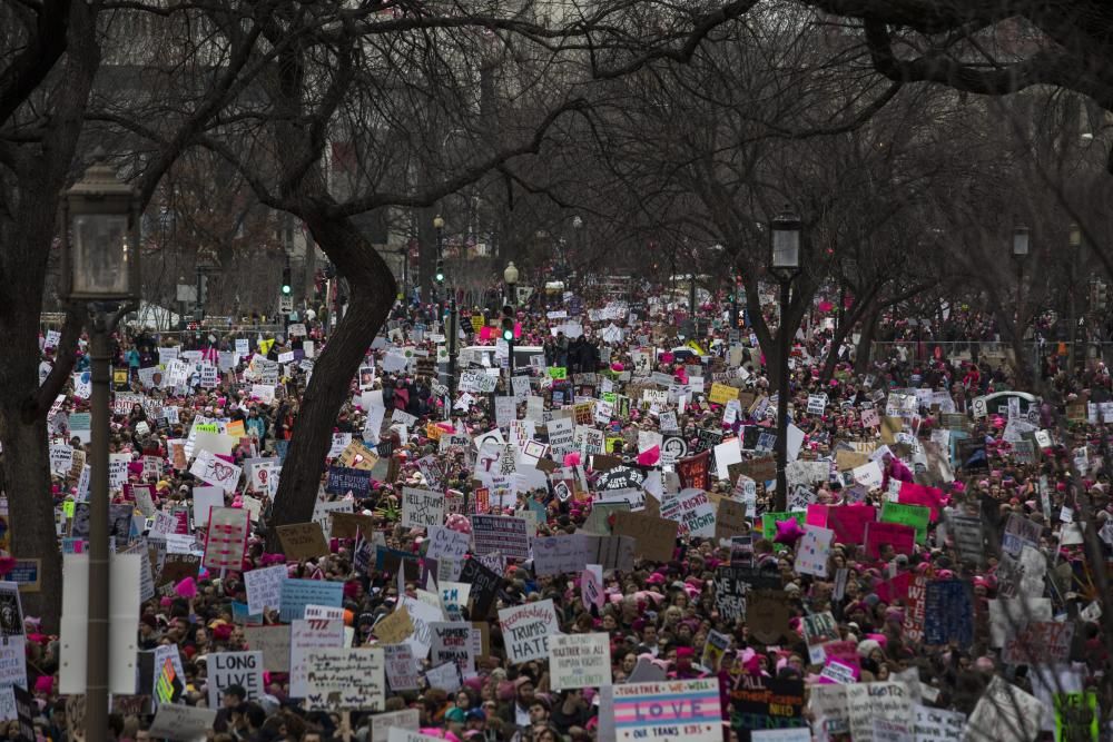 ''Marcha de las Mujeres'' contra Trump en Washington