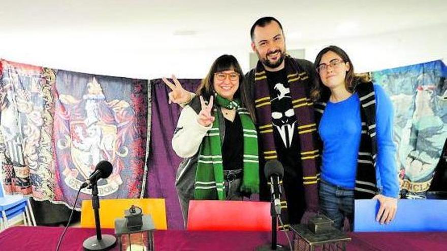 Bea M. Arranz, Fernando Vidal i Saida Herrero, a Sant Antoni