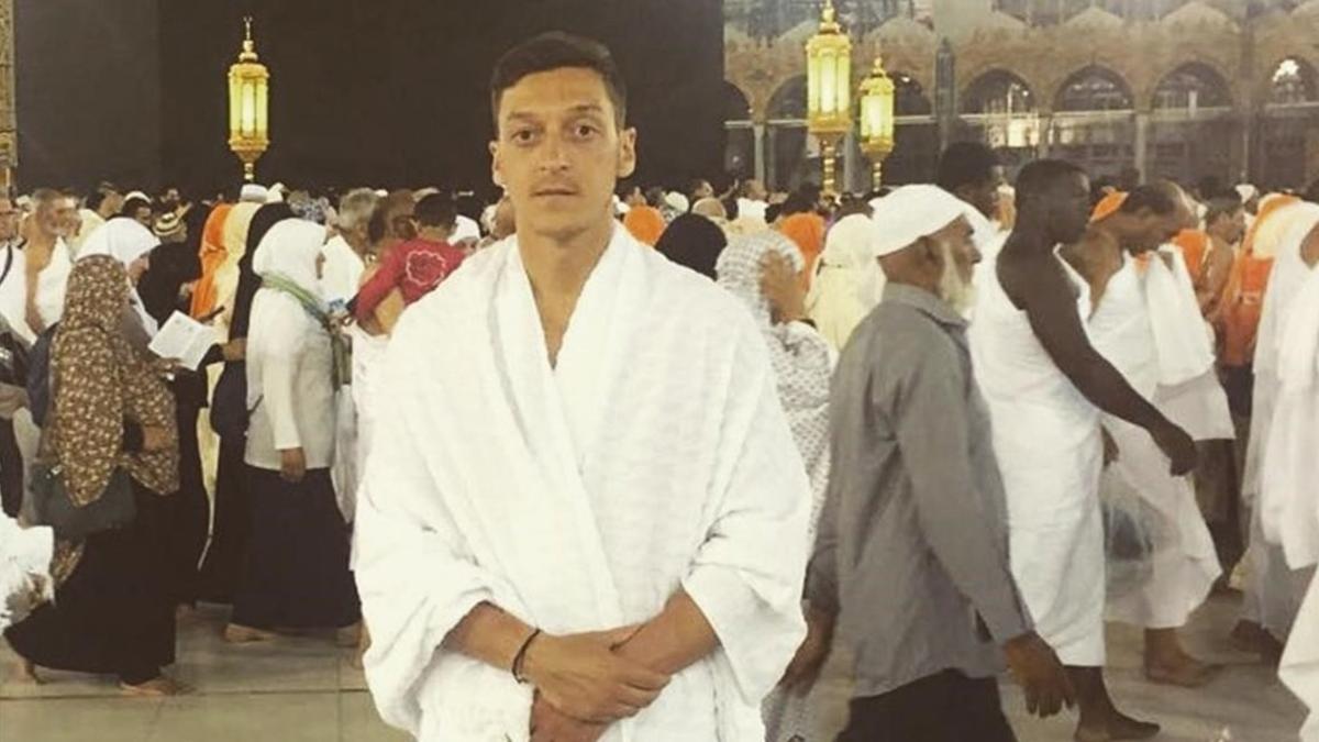 Mesut Özil en La Meca el pasado mes de mayo.