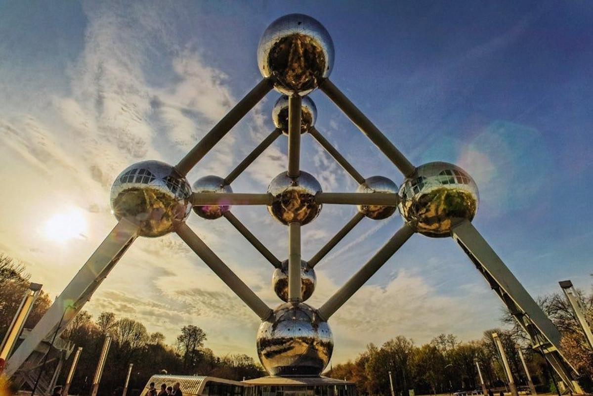El Atomium, uno de los símbolos de Bruselas