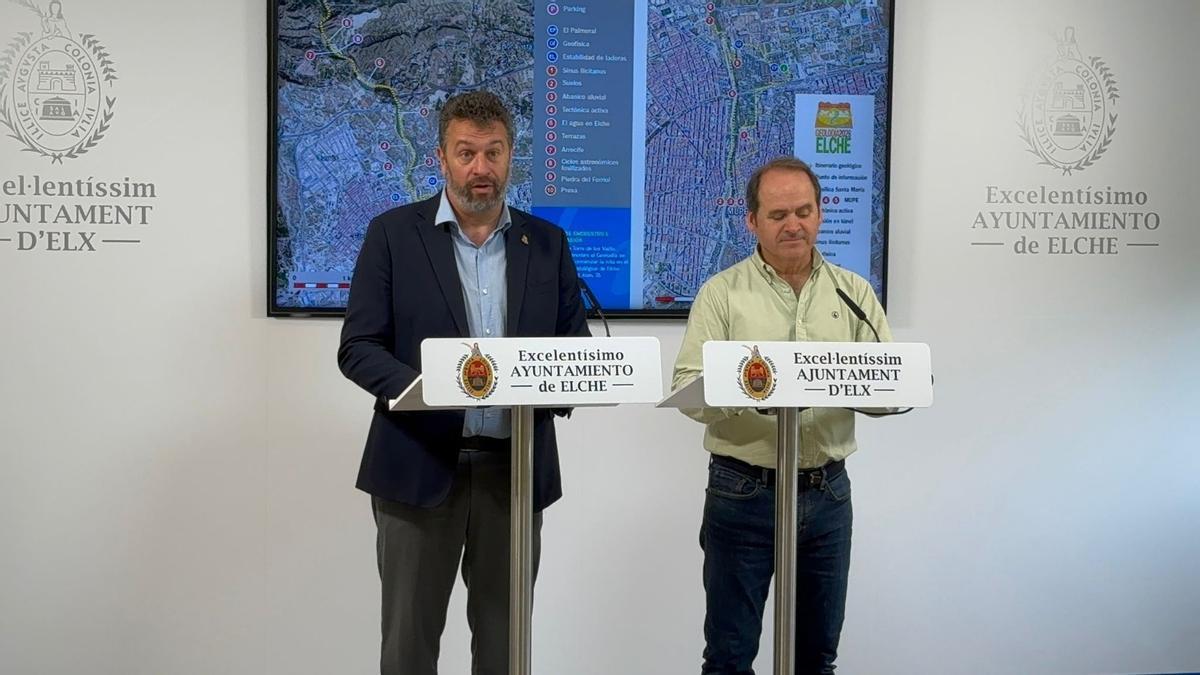 Presentación de las rutas del Geolodía en Elche
