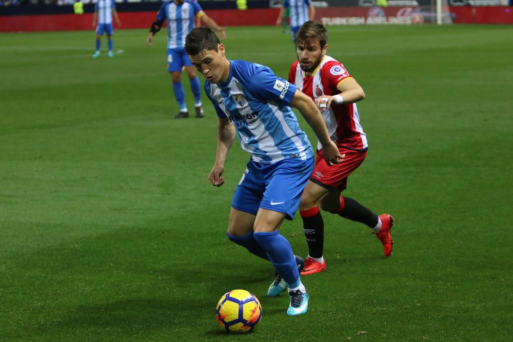 Les millors imatges del Màlaga - Girona (0-0)