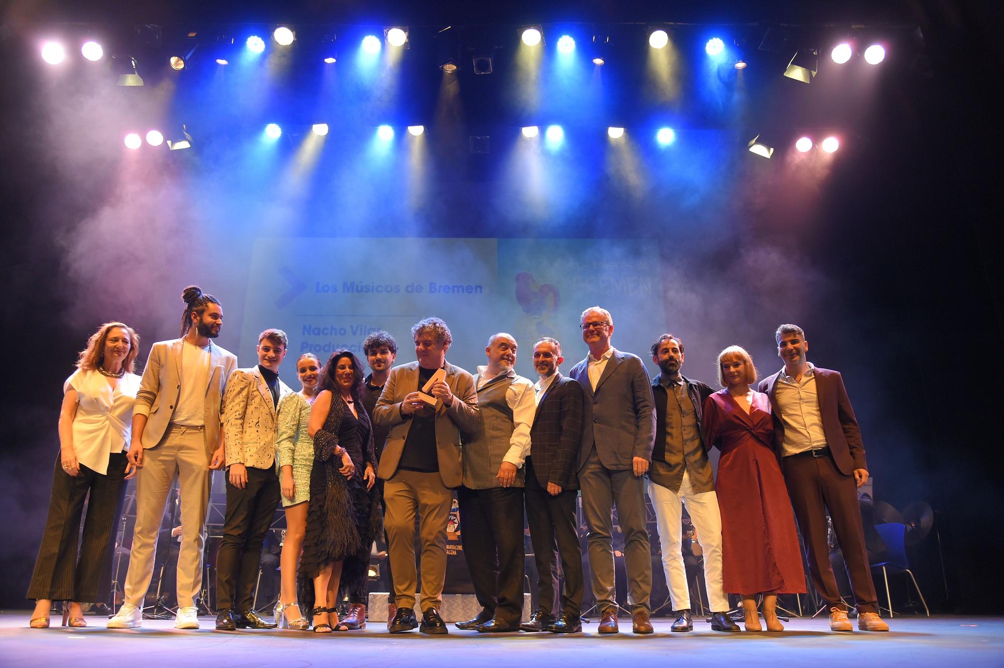 Gala de los Premios Azahar 2022 en Cartagena