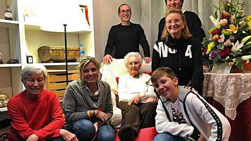 Palamós La veïna Dolors Puig compleix 106 anys