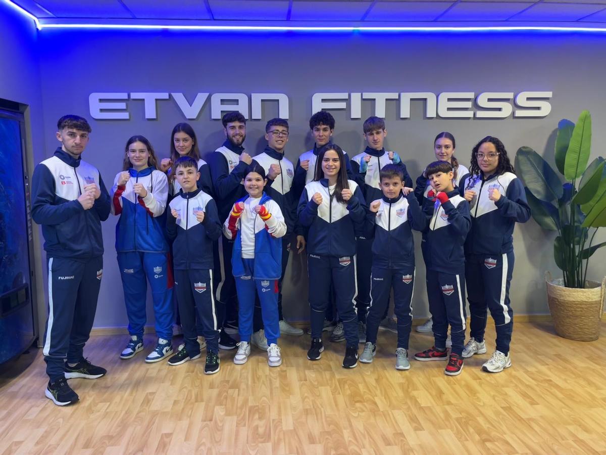 Los deportistas del Boxsafor están preparados