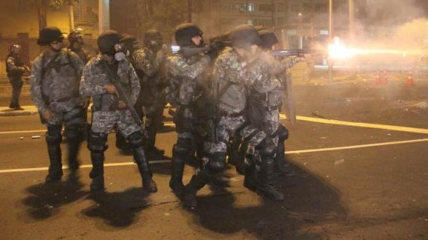 Incidentes en la final de la Copa Confederaciones