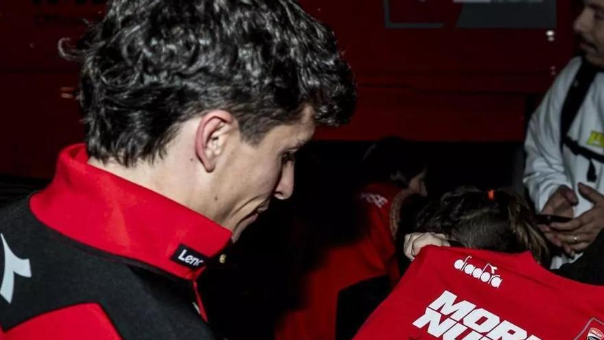 Marc Márquez ya está en València para el GP Motul de la Comunitat Valenciana