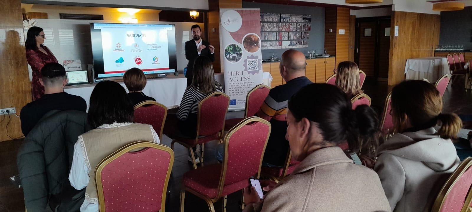 GALERÍA | Presentación de "HeritAccess", el proyecto de la Ruta del Vino de Toro que hace la Bodega Histórica del Vino de Toro 100 % accesible