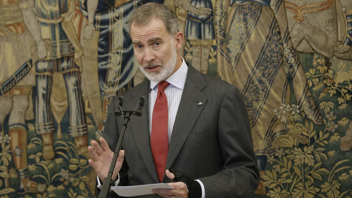 Felipe VI defiende el establecimiento del Estado palestino.