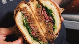 Uno de los bocadillos de Pa de Kilo.