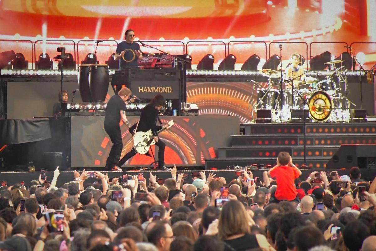Concierto de Guns N Roses en Barcelona