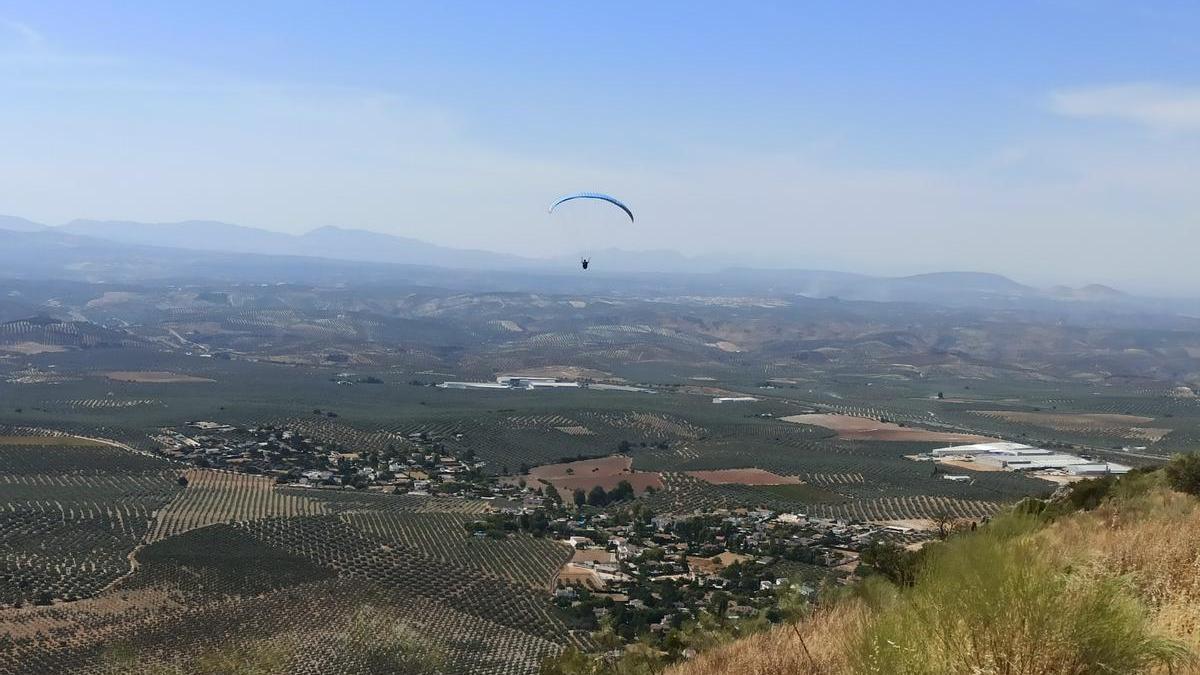 Vista panorámica de la urbanización Campo de Aras en Lucena.