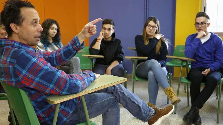 Reunión del equipo de mediación de La Robla.