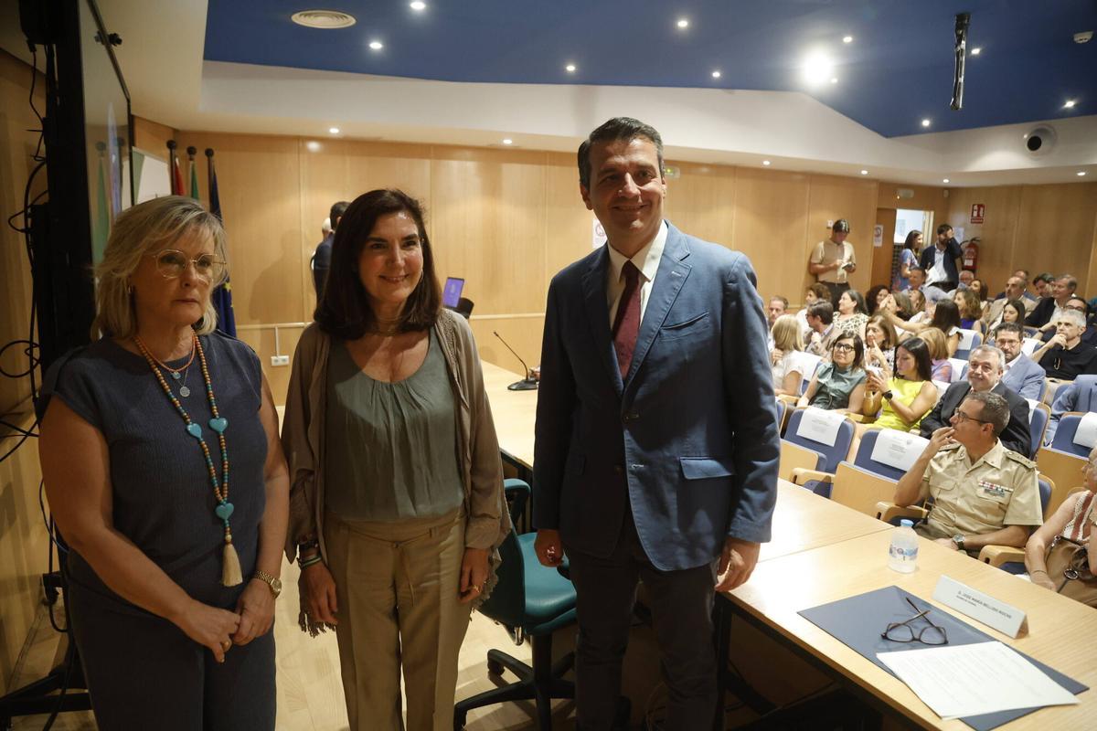 A.J.González Córdoba La consejera de Empleo, Empresa y Trabajo Autónomo en funciones, Rocío Blanco, participa en la celebración del 50º aniversario del Centro de Prevención de Riesgos Laborales de Córdoba. Al acto asiste el alcalde de la ciudad, José María Bellido