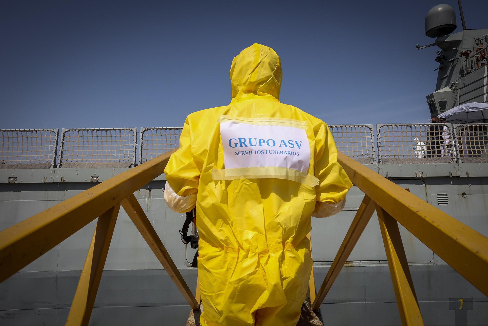 Simulacro de emergencia sanitaria en el puerto