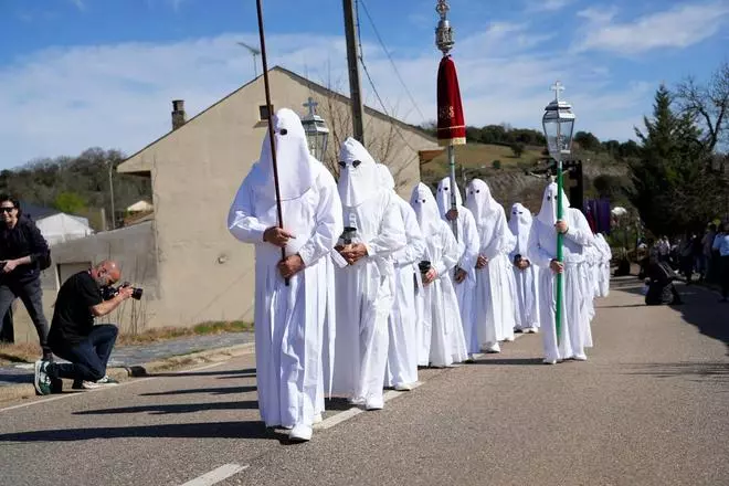 GALERÍA | Las imágenes del Santo Entierro de Bercianos de Aliste