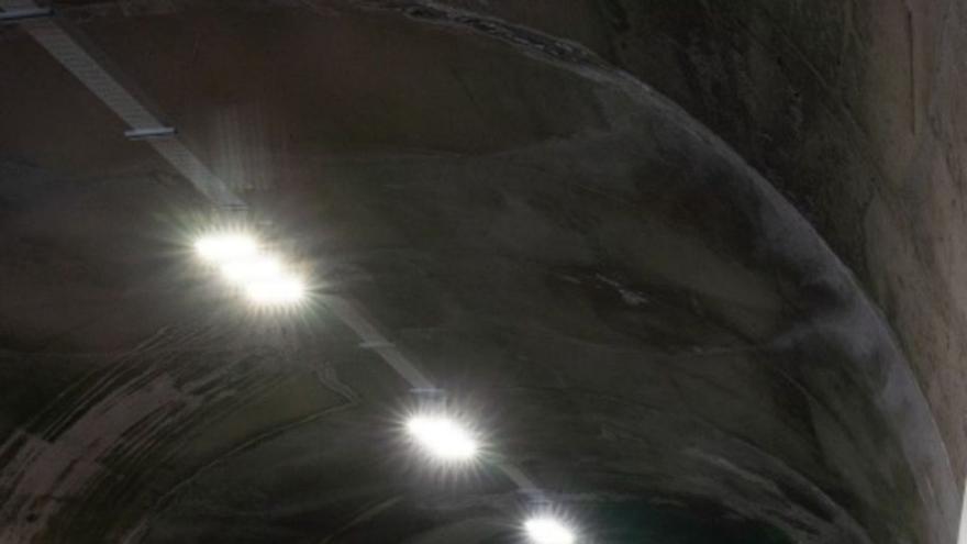 El Cabildo destina 583.000 euros a la mejora de las luces  en cinco túneles