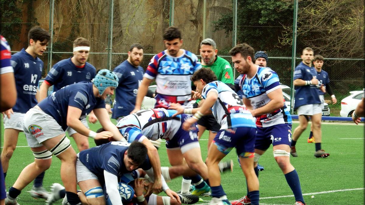 Se enfrentaron en el histórico campo de la Foixarda el Gòtics Rugby Club y el Club de Rugby San Roque, los catalanes con la necesidad imperiosa de puntuar y los valencianos con la confianza de llevarse el gato al agua. En esta ocasión la necesidad pudo más.