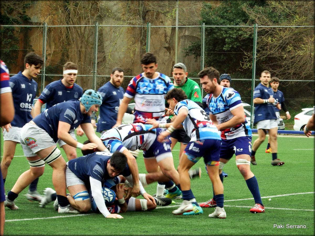 Se enfrentaron en el histórico campo de la Foixarda el Gòtics Rugby Club y el Club de Rugby San Roque, los catalanes con la necesidad imperiosa de puntuar y los valencianos con la confianza de llevarse el gato al agua. En esta ocasión la necesidad pudo más.
