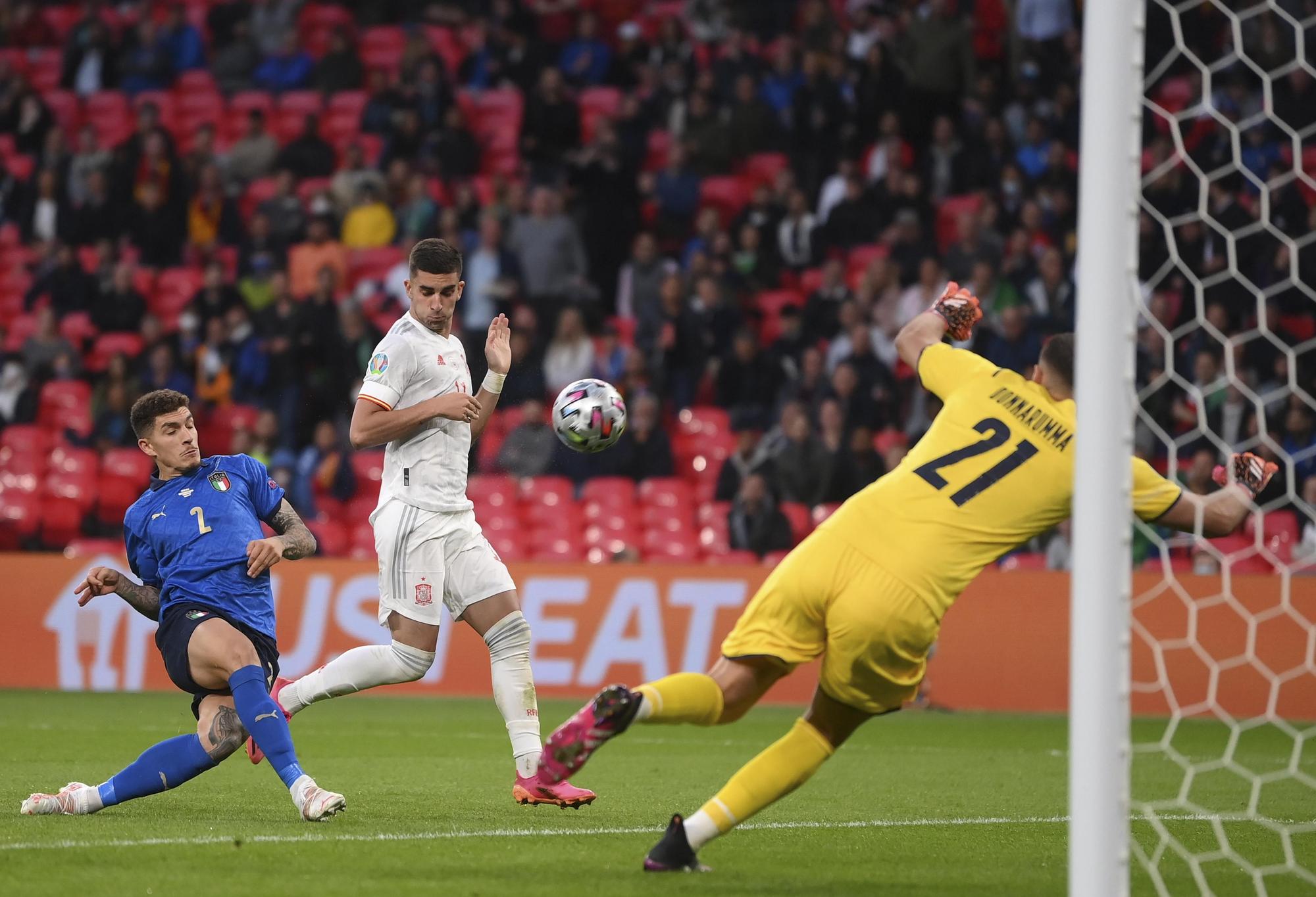 Las imágenes más espectaculares del España- Italia de la Eurocopa 2021