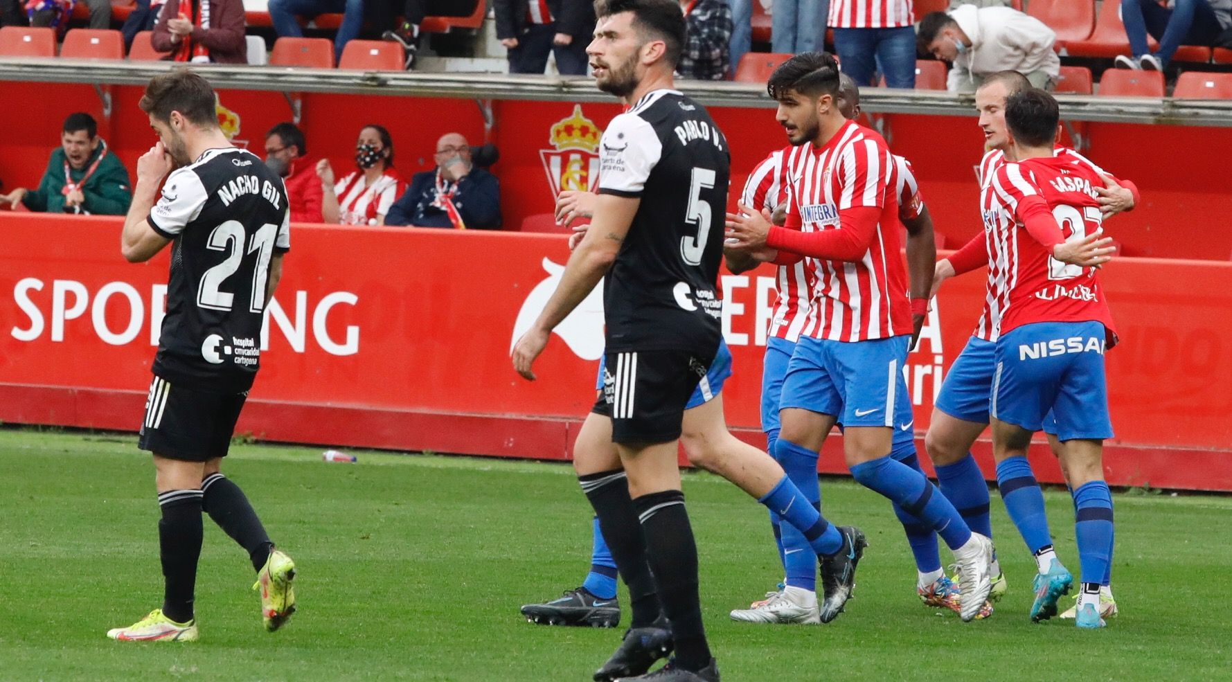 Sporting - Cartagena, en imágenes