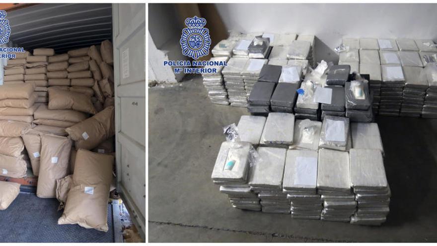 Confiscan 535 kilos de cocaína en el Puerto gracias al aviso de un ciudadano por correo electrónico