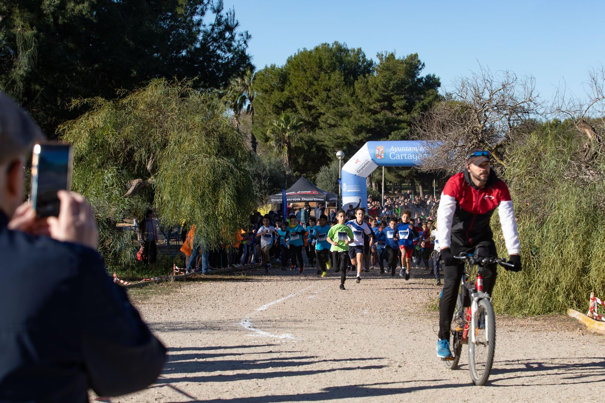 Las imágenes del Cross Escolar en Cartagena