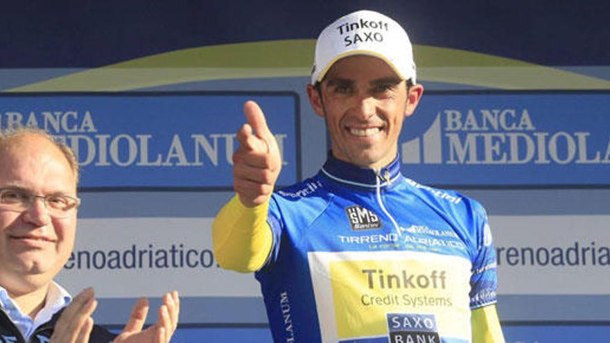 Contador, vencedor de la Tirreno-Adriático