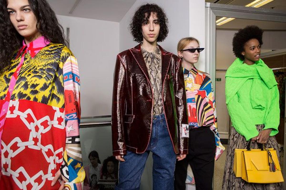 Backstage MSGM, Otoño-invierno 2018-19