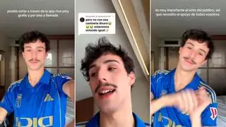 Uno de los participantes del Benidorm Fest aclara por qué lleva una camiseta del Real Oviedo en sus vídeos: "Es especial para mí"