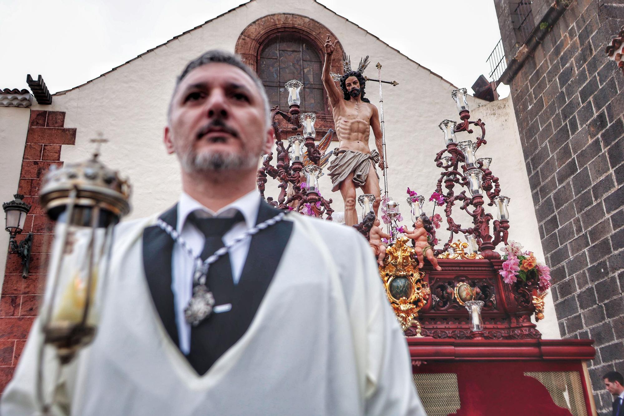 Procesión del Cristo Resucitado en La Laguna