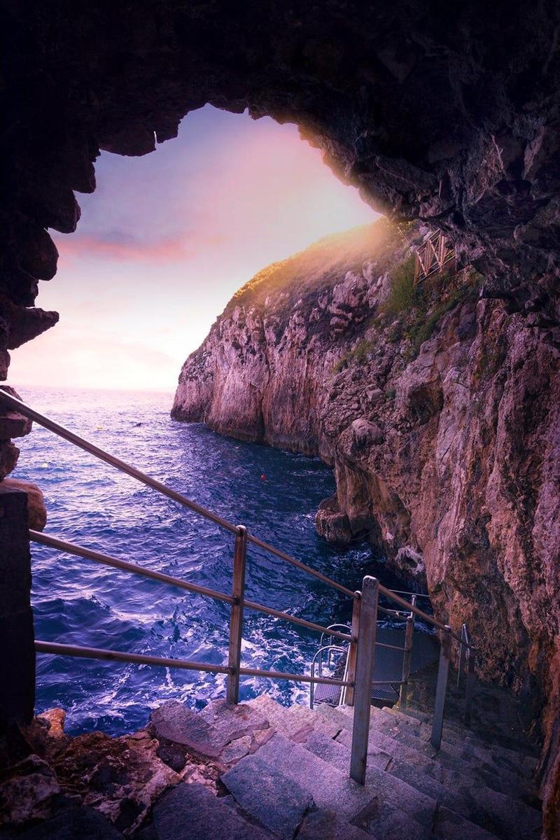 Gruta Azul, Capri, Nápoles