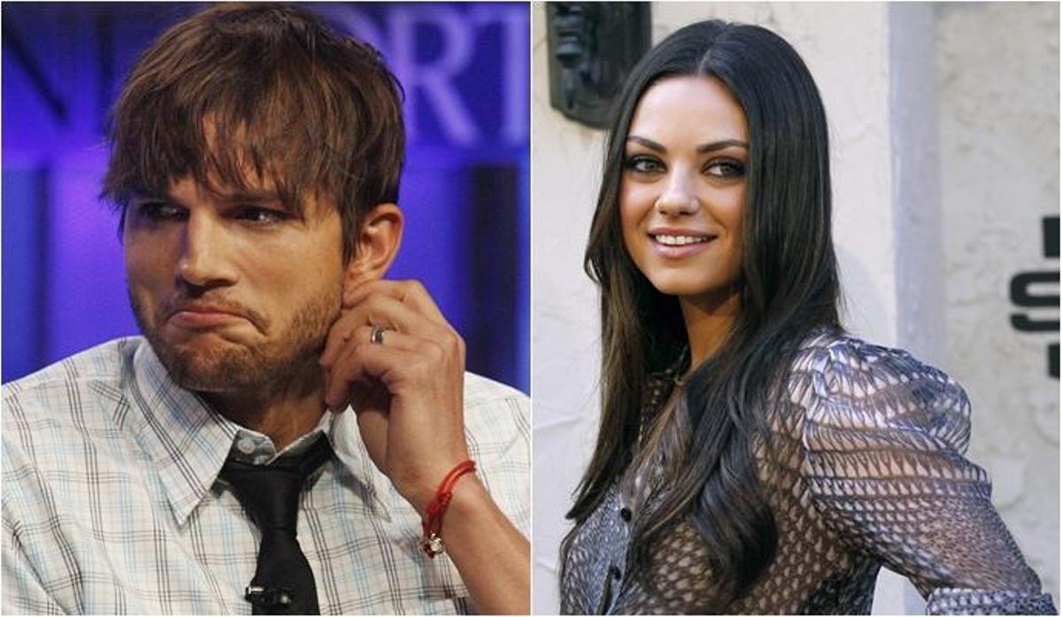 Ashton Kutcher y Mila Kunis
