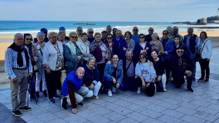 Excursión a Biarritz de los mayores del Centro Social de Silleda