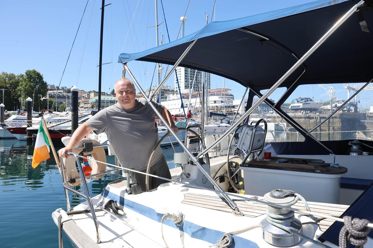 John en su barco Da Jamibegr