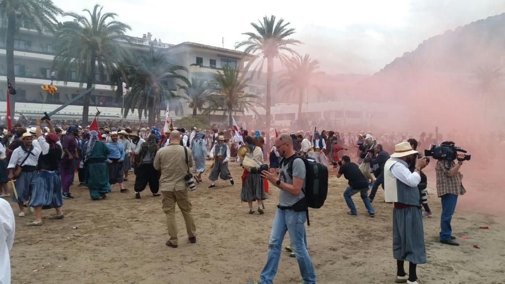 Desembarco de los piratas en el Port de Sóller